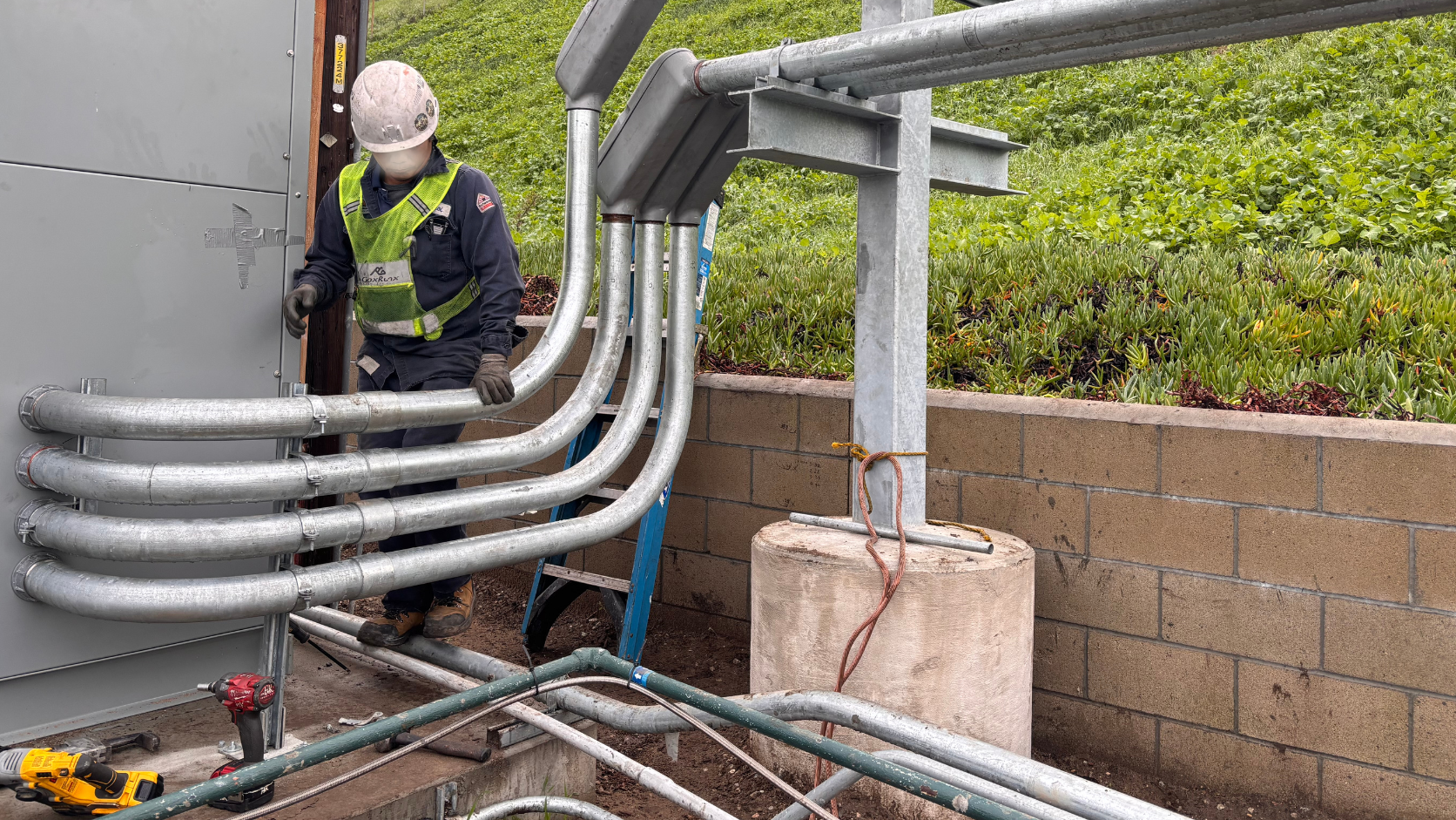 Industrial electrical work